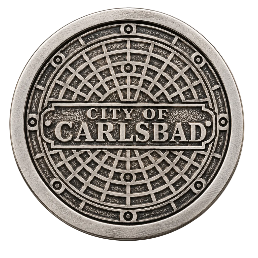 Carlsbad Manhole Cover