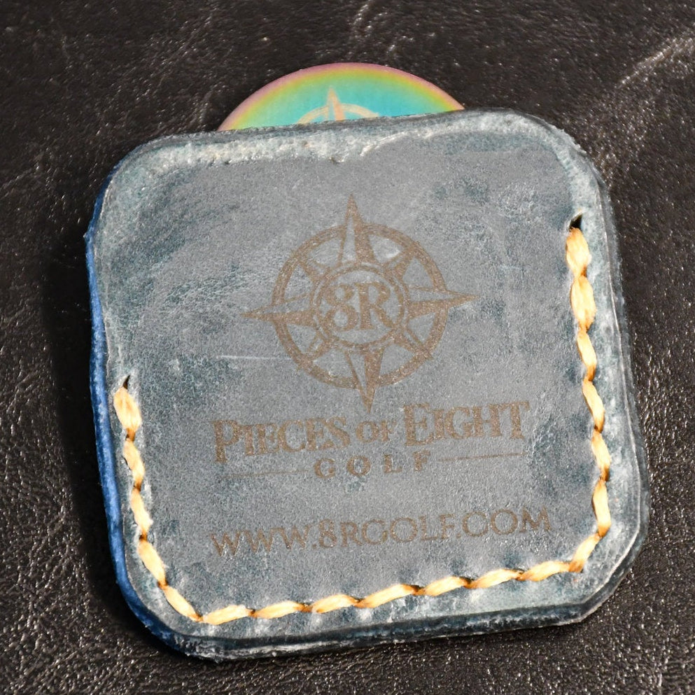 The Leather Vault - Premium Golf Ball Marker Sleeve