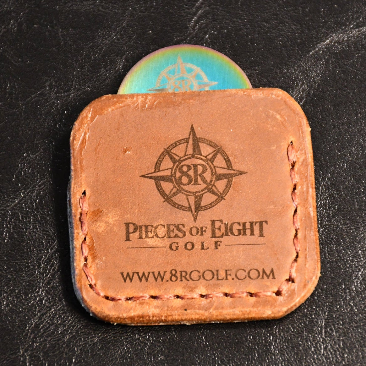 The Leather Vault - Premium Golf Ball Marker Sleeve