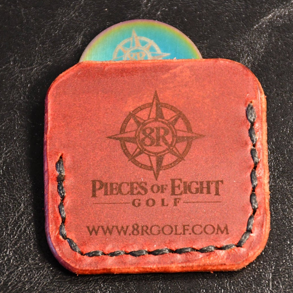 The Leather Vault - Premium Golf Ball Marker Sleeve